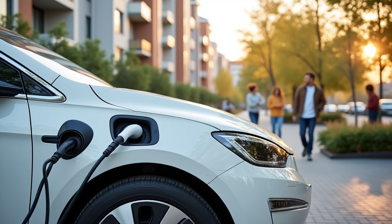 Borne de recharge voiture électrique en copropriété : guide complet