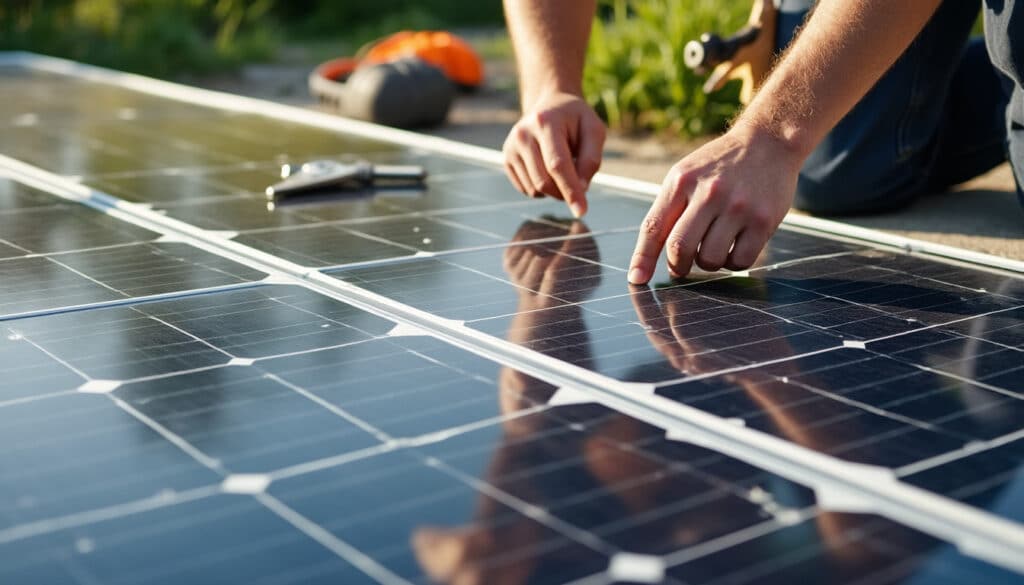 Fabrication du support de panneau solaire au sol : guide complet