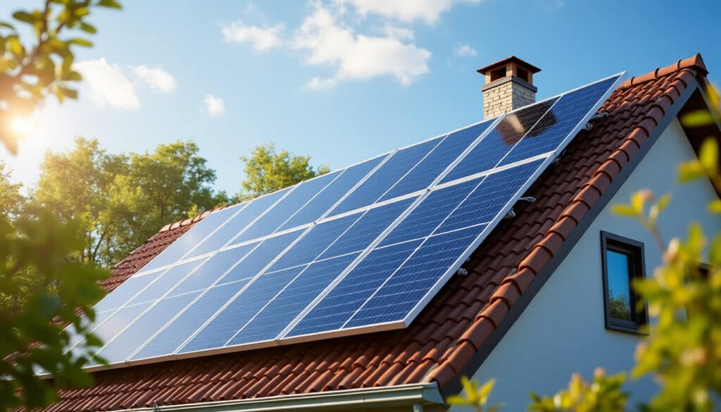 Panneau solaire blanc : esthétique et performance pour votre toiture