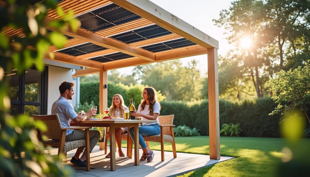 Panneau solaire pour pergola : guide complet pour une installation réussie