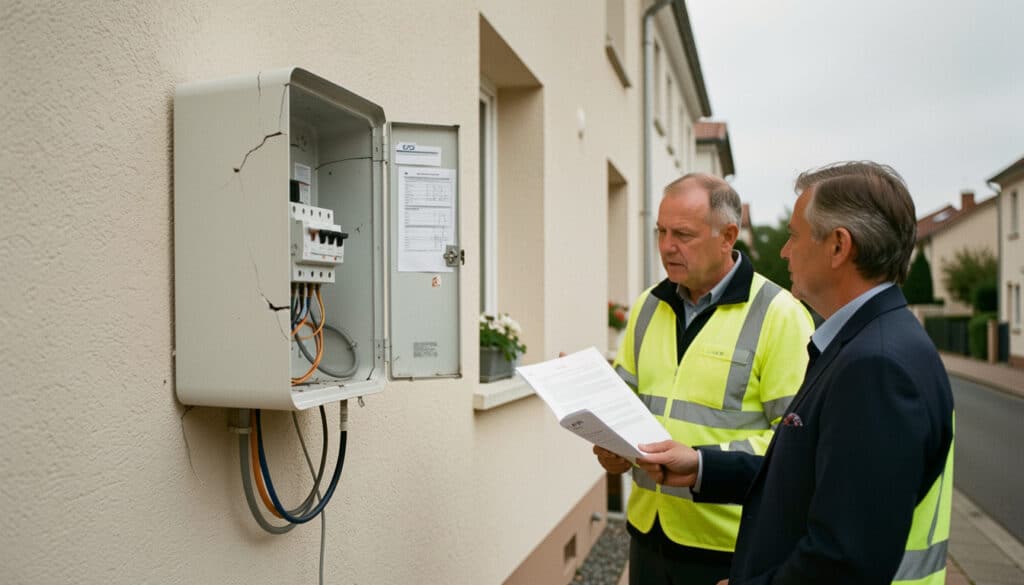 Coffret EDF cassé : qui paie et quelles démarches ?