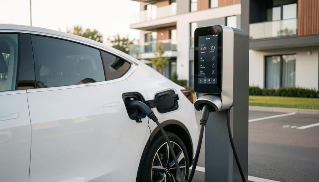 Comment fonctionne une borne de recharge électrique