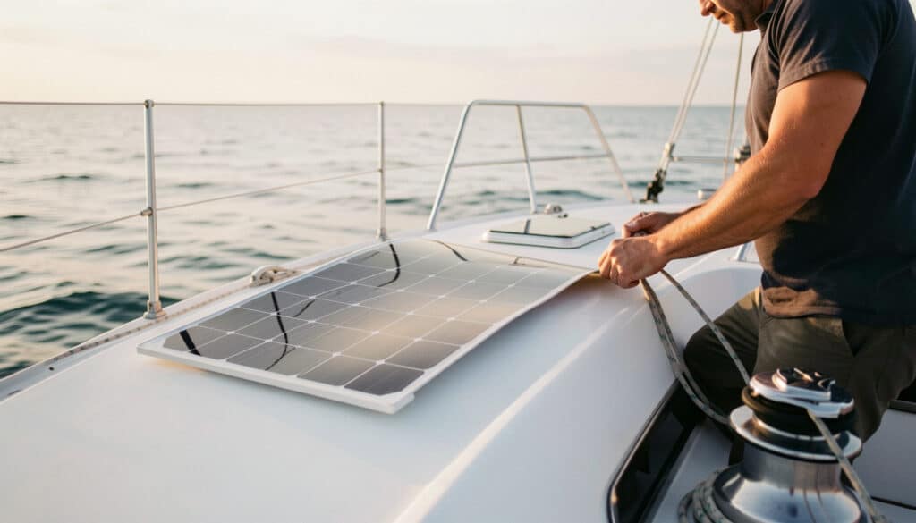 Panneau solaire souple pour bateau : bien le choisir