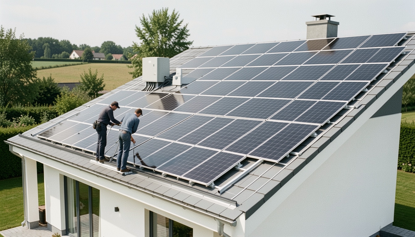 Panneaux solaires de 2000 W : usages, calcul et pose
