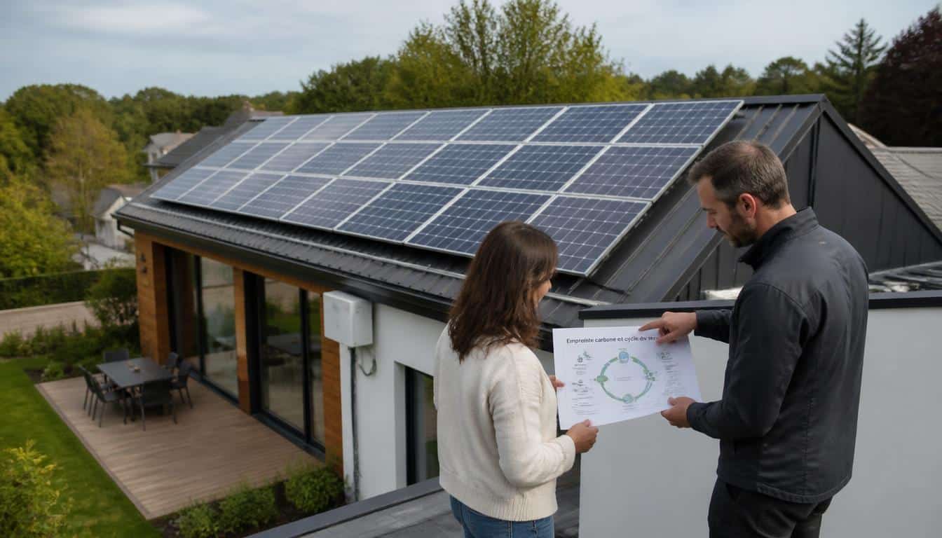 Bilan carbone des panneaux photovoltaïques expliqué
